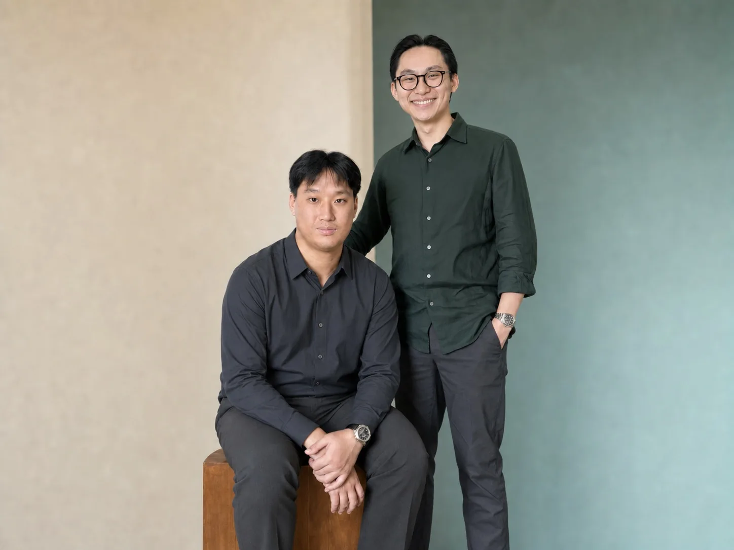 Vernon Low and Darrell Wee, directors of Almond Engineering